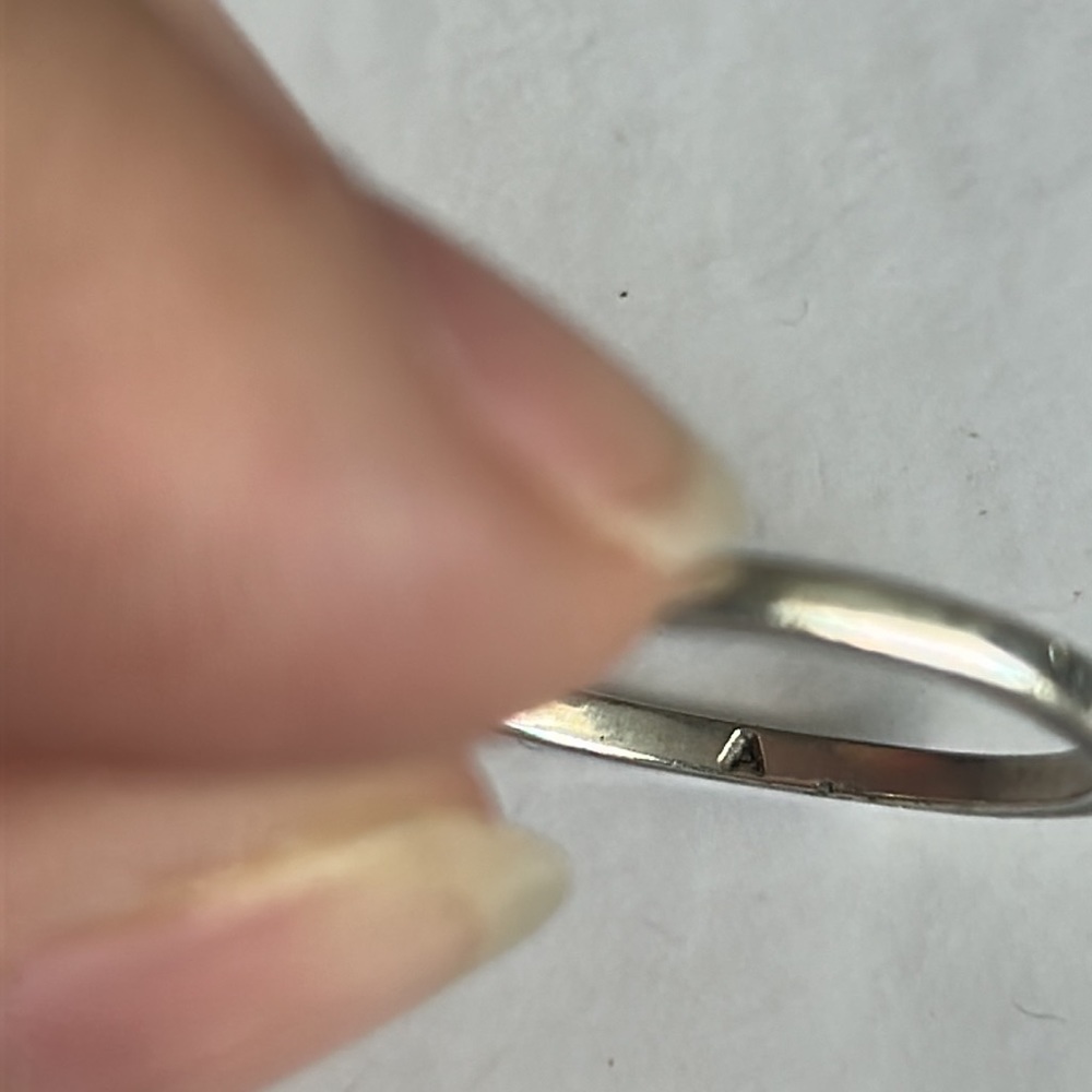 Heart Solitaire Sterling Silver Ring - image 5